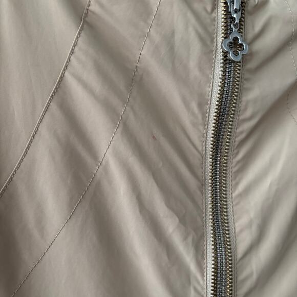 Pink Tartan Beige Vneck Knee Length Cap Sleeve Sheath Dress Size 8 - Picture 8 of 10